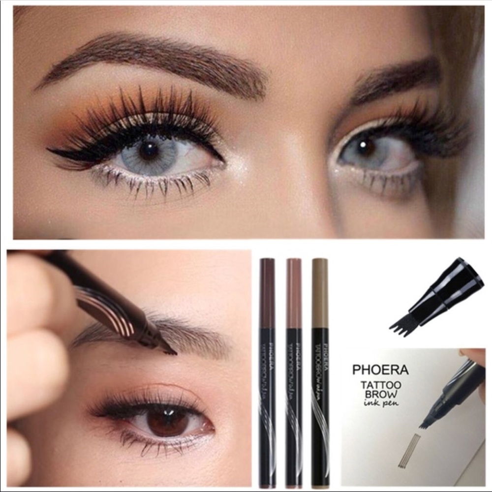 Micro blading tattoo eyebrow pen